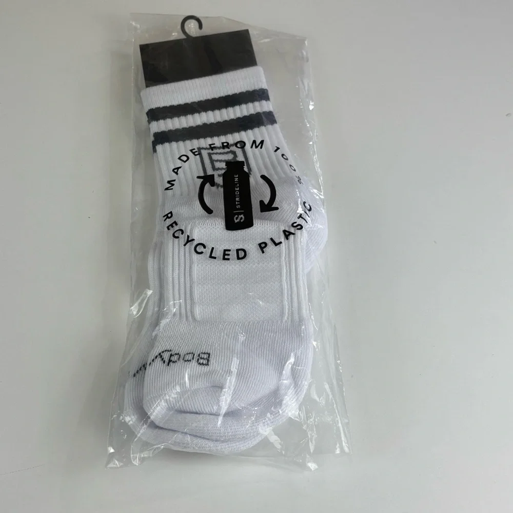 NWT Strideline crew sock Arch Support moisture wicking M/L M 8-12 W 9.5-13.5